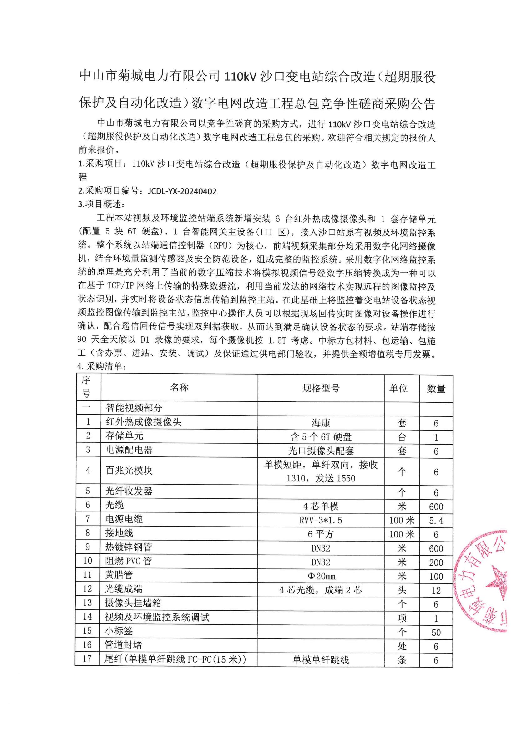 110kV沙口變電站綜合改造(超期服役保護(hù)及自動化改造)數(shù)字電網(wǎng)改造工程競爭性磋商采購公告_00.jpg